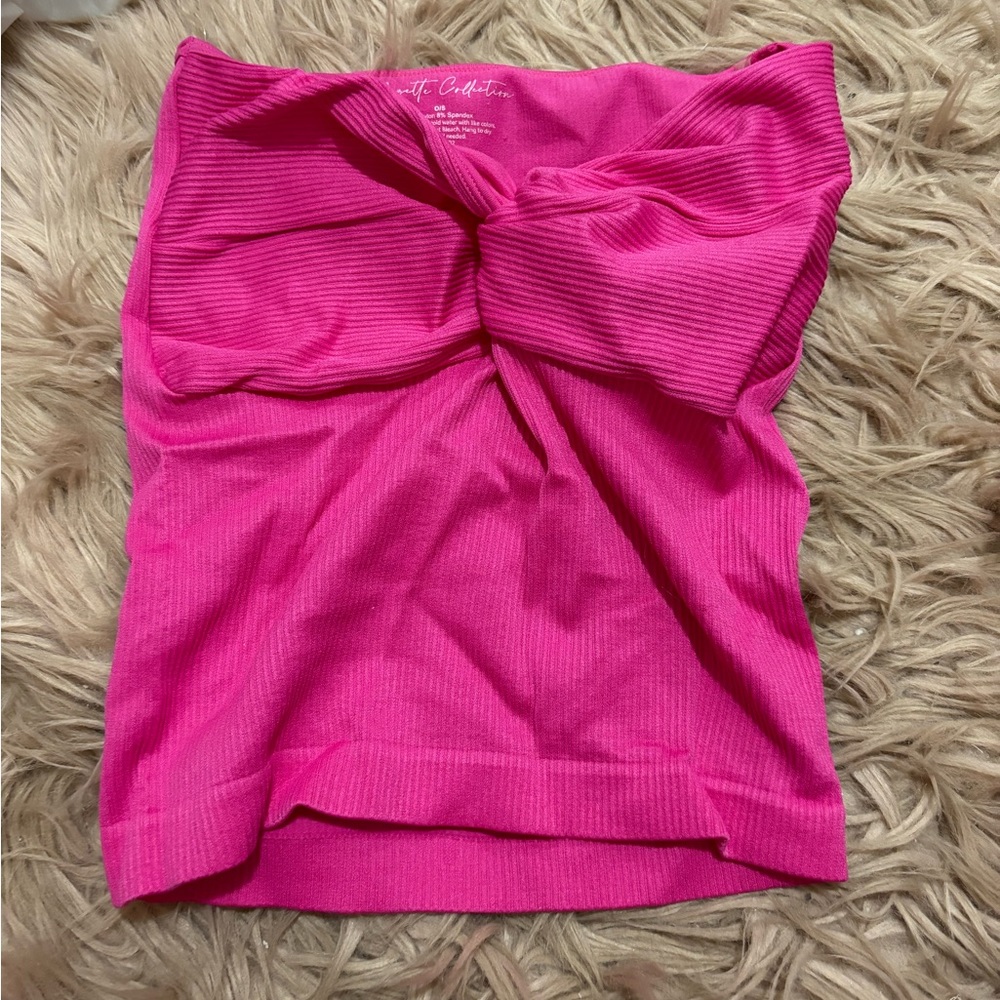 Nwt Suzette collection pink tube top